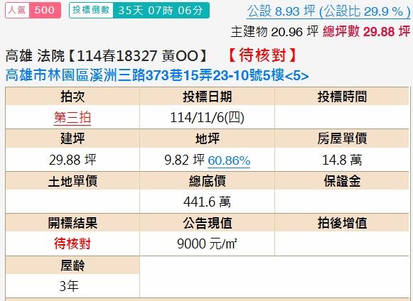 高雄林園公寓法拍-2