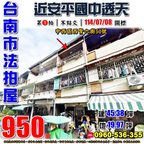 台南中西區拍賣透天-1