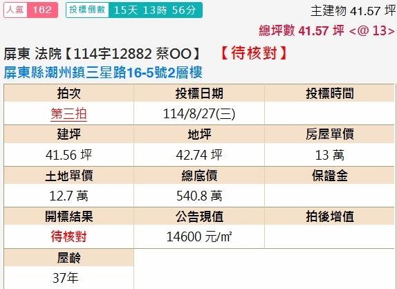 潮州透天拍賣-2