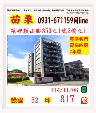 苑裡法拍華廈-1