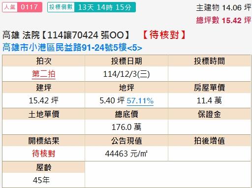小港公寓法拍-2