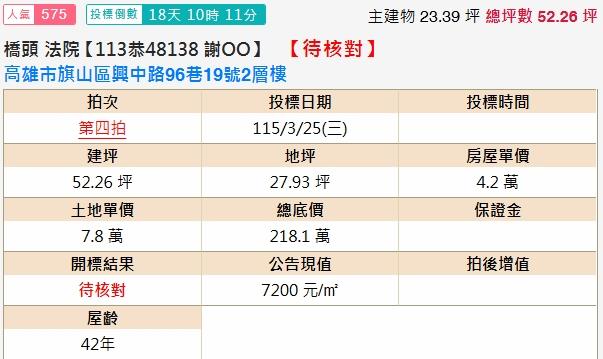 旗山拍賣透天-2