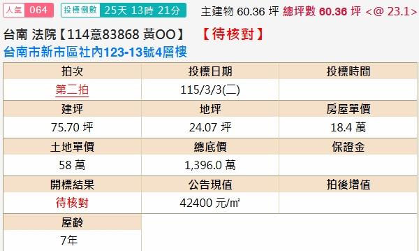 新市法拍透天-2