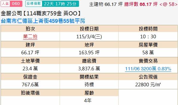 仁德拍賣別墅-2