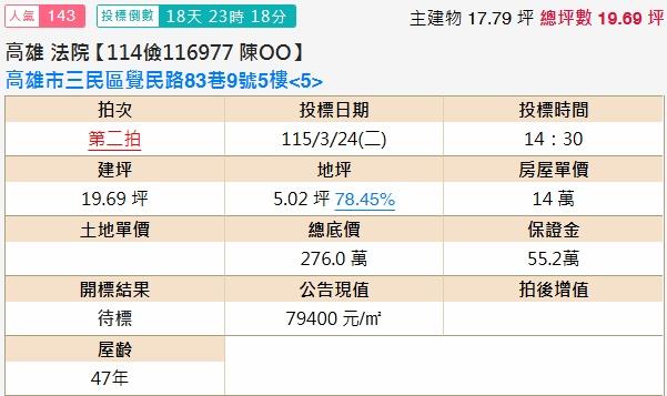 三民區公寓法拍-2