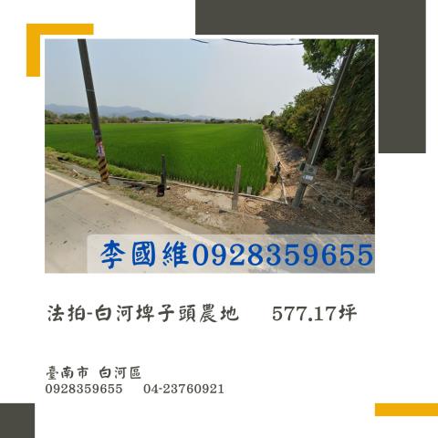台南拍賣農地-1