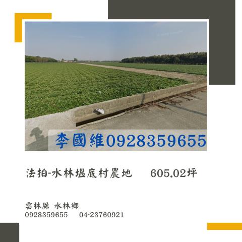 雲林水林法拍農地-1