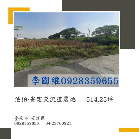 台南安定農地法拍-1