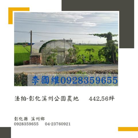 彰化溪州法拍農地-1