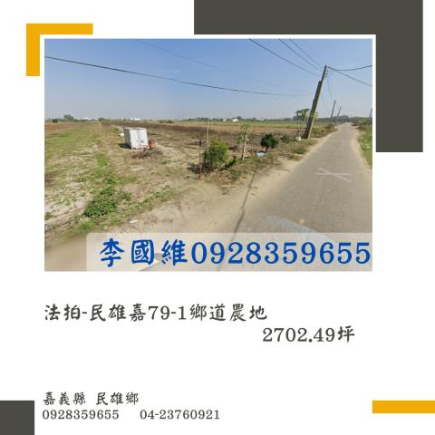 民雄法拍農地-1