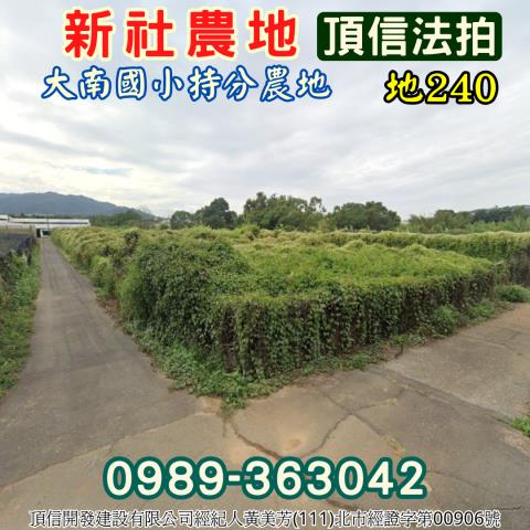 台中新社農地法拍-1